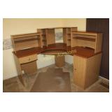Corner Modular Workstation 61 - Both ends, 35 Deep