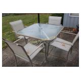 Patio Table & 4 Chairs