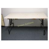 Table with Folding Legs 60x28x29H,Located/Basement