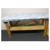 Wooden Work Bench 60x20.5x29H, Located/Basement