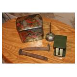 Vintage Lot incl Oil Can