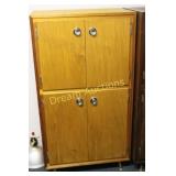 Wooden Cabinet 28x17x51H, Located Basement