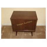 Retro Sliding Door Small Cabinet 24x16x24H