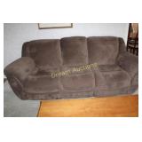 3 Seat Couch, Sides Reclines 95W, Match lot 8
