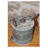 Galvanized Water Can