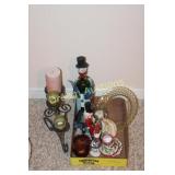 Assorted Trinkets incl Candle Holders