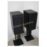 Pair of Mission Speakers on Stands