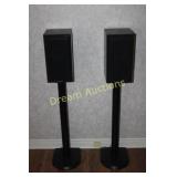 Pair of Mission Speakers on Stands