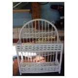 Rattan/Wood Wall Hanging 15x6x19H