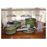 4 Retro Pots & Pans