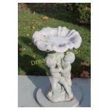 Cement Bird Bath