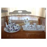 2 Miniature Tea Sets