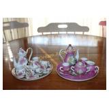 2 Miniature Tea Sets