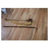 3 Canes/Walking Sticks Various Lengths