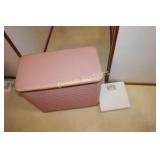 Vintage Laundry Hamper & Scale