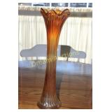 Art Glass Vase 14H