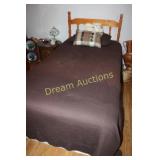 Single Bed - Wooden Headboard approx 38W
