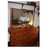 Dresser & Mirror 48x16x61H