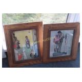 2 Framed Pictures 2 Framed Pictures