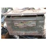 Metal 50 Cal Ammunition Box Metal 50 Cal Ammunition Box