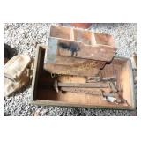 4 Wooden Boxes & Contents 4 Wooden Boxes & Contents
