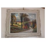 Frank Panabaker Original Oil Painting 33.5x27.5 Frank Panabaker Original Oil Painting 33.5x27.5