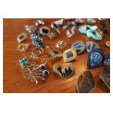 Collection of Pierced & Clip on Earrings Collection of Pierced & Clip on Earrings