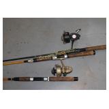 3 Fishing Rods & 2 Reels 3 Fishing Rods & 2 Reels