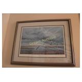 Wee Lee 'Coming in Snow Geese' Print 32x25 Wee Lee 'Coming in Snow Geese' Print 32x25