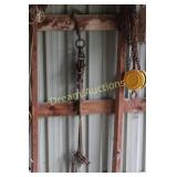 Vintage Block & Tackle Vintage Block & Tackle
