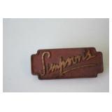 Cast Iron "Simpson
