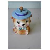 Bear Cookie Jar 9.5H