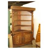 Beautiful Corner Cupboard 49 x 25 x 78H