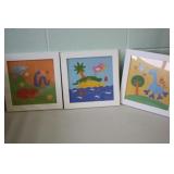 3 Children`s Prints