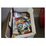 Box of Various Magazines
