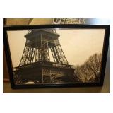 Large Eiffel Tower Print 27 x 39