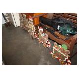 Vintage Gingerbread Express Train