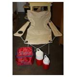 Camp Chair, Cooler & More