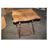 Vintage Side Table 24 x 24 x 22.5H