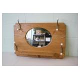 Coat Rack With Mirror