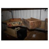 2 Wooden Boxes