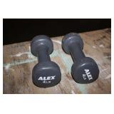 Pair of 4lb Dumbbells