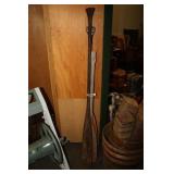3 Wooden Paddles Various Length