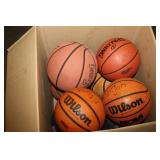 8 Basketballs