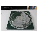 Mikasa Christmas Serving Glass Dish