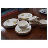 Royal Swan Dishes, "June Bouques" Incomplete