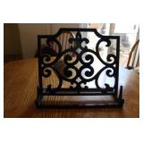 Cast Cook Book Holder 9.5x11Wx5D