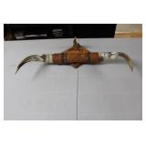 Horn Coat Rack 23"