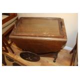 Tea Cart with Removeable Tray, needs attention