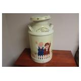 Painted Milk Can 26H